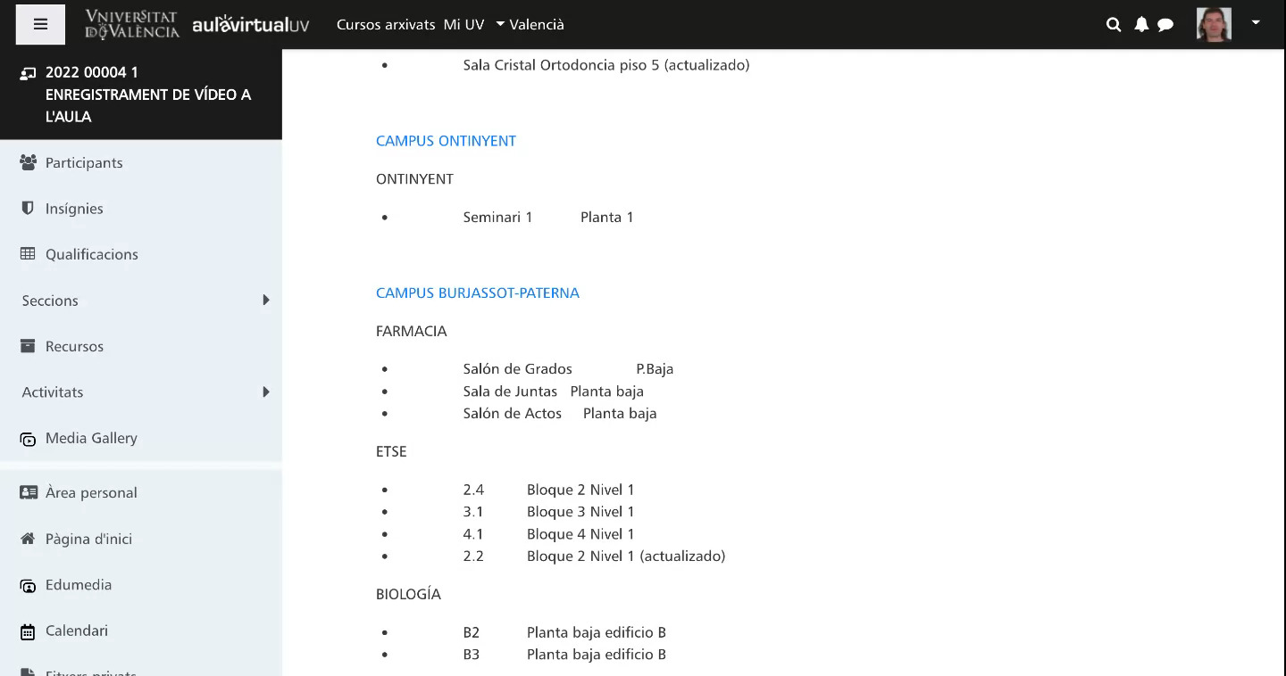 curso opencast