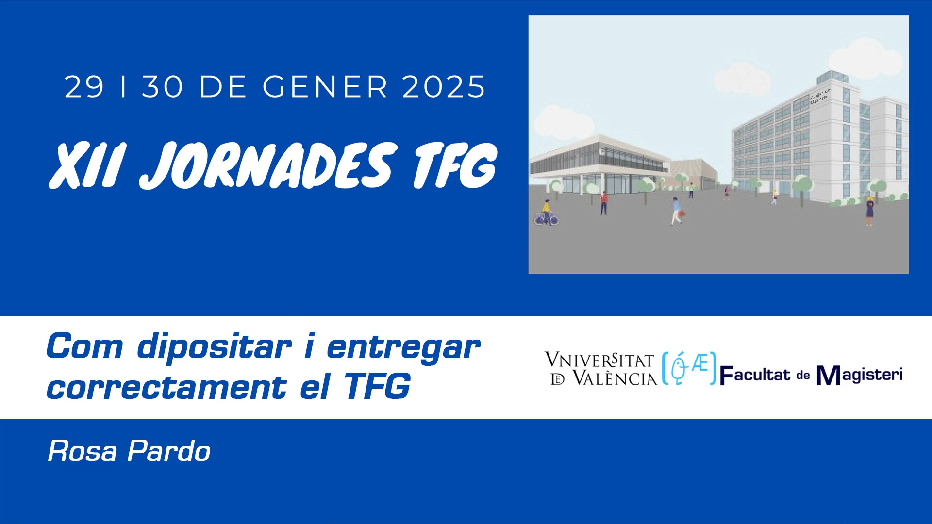 Com dipositar i presentar correctament el TFG  