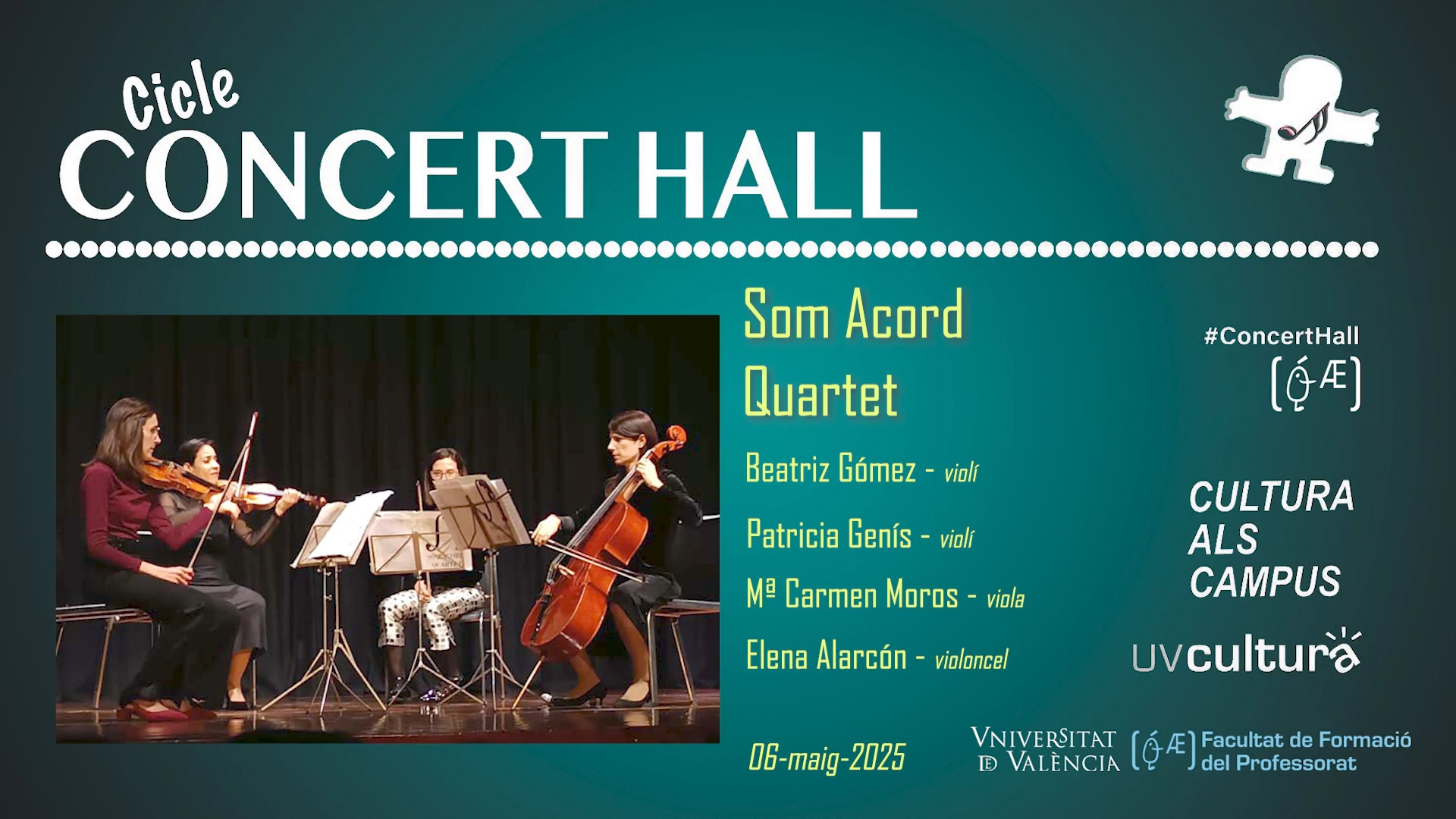 Concert Hall: Som Acord Quartet