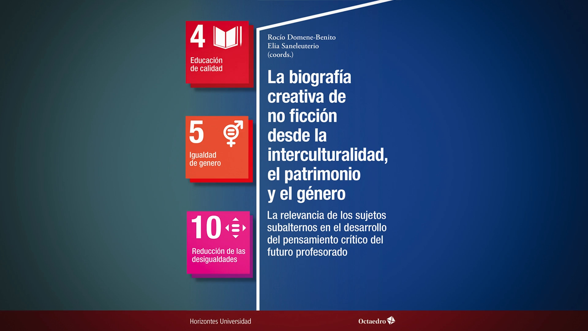 GenLitCult 2025: Presentación del libro "La biografía creativa de no ficción desde la interculturalidad, el patrimonio y el género"