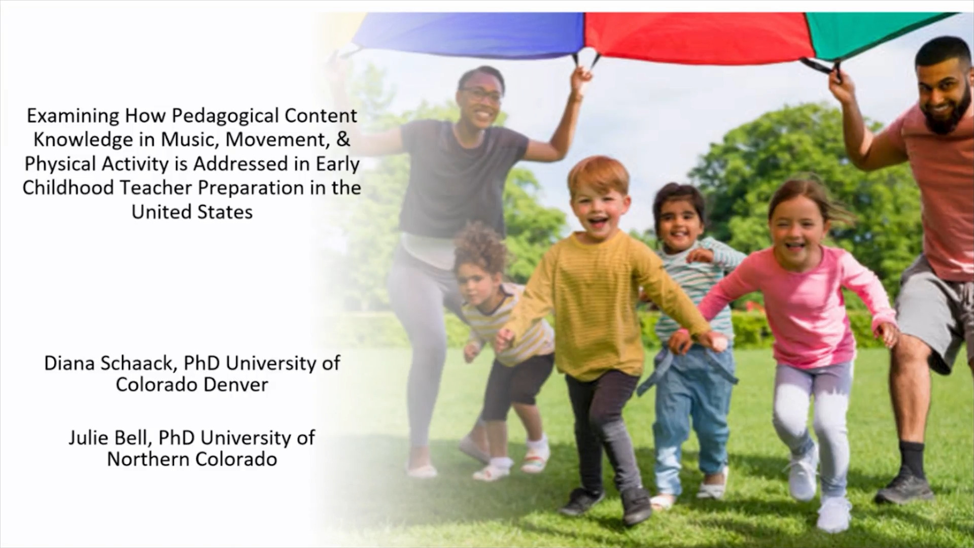 Examining How Pedagogical Content Knowledge in Music, Movement & Physical Activity is Addressed in Early Childhood Teacher Preparation in the United States