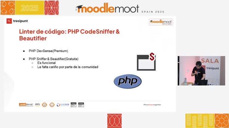 MoodleMoot UV 2025. Saca el máximo partido a VisualCode con IA y el MDLCode