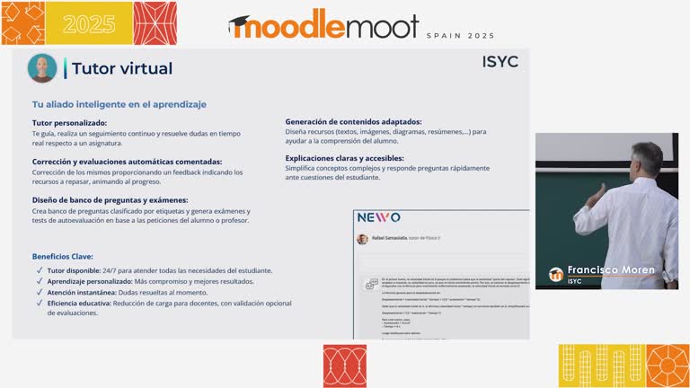 MoodleMoot UV 2025. Cómo mejorar la educación con IA: El Nuevo Docente Digital