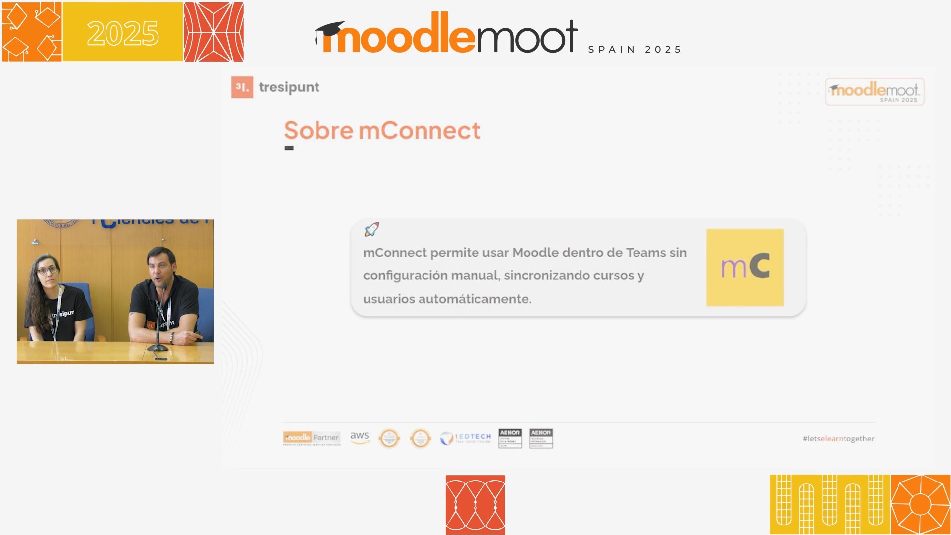 MoodleMoot UV 2025. mConnect: integración fluida entre Moodle y Teams.