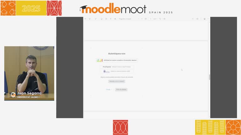 MoodleMoot UV 2025. Integrando ProDigital en Moodle: caso de uso en la Universitat Jaume I.