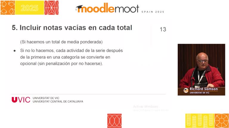 MoodleMoot UV 2025. El calificador de Moodle. Tips & tricks.
