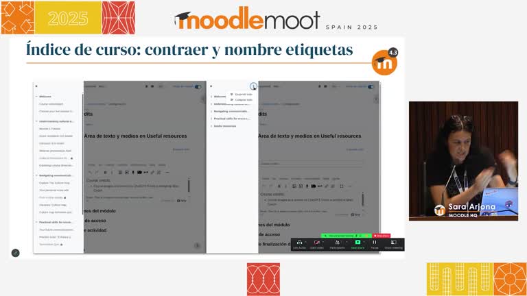 MoodleMoot UV 2025. Dónde estamos y adónde vamos en Moodle LMS, Apps y Workplace.