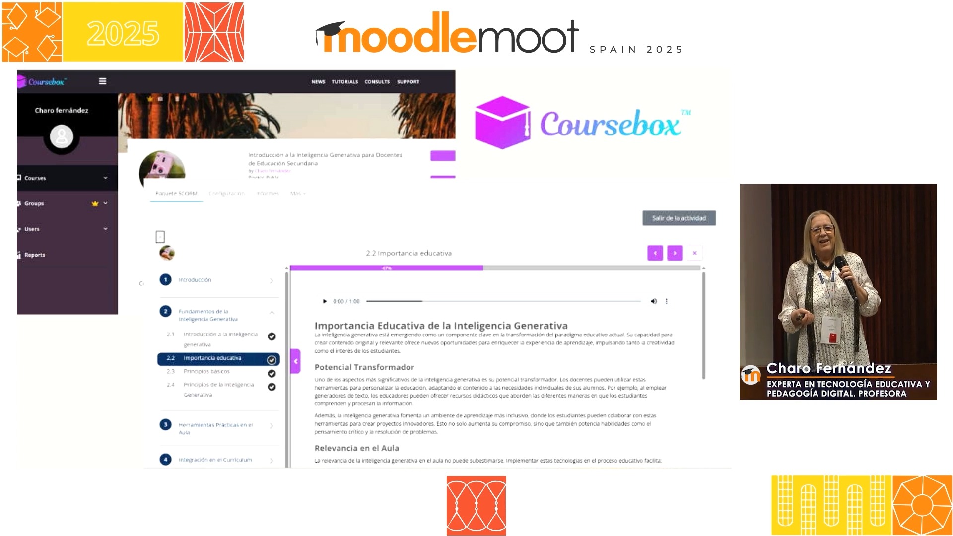 MoodleMoot UV 2025. Moodle e inteligencia artificial: un gran equipo al servicio del aprendizaje.