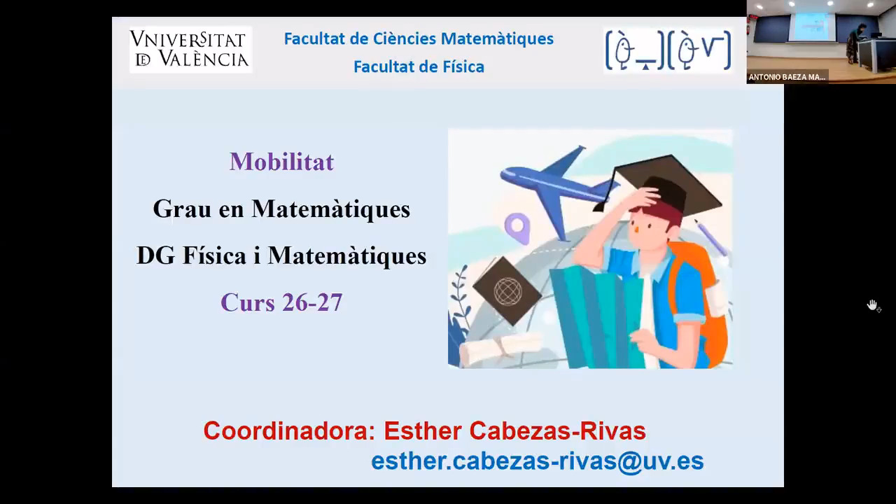 Sesión informativa de movilidad