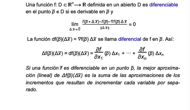 Diferenciabilidad